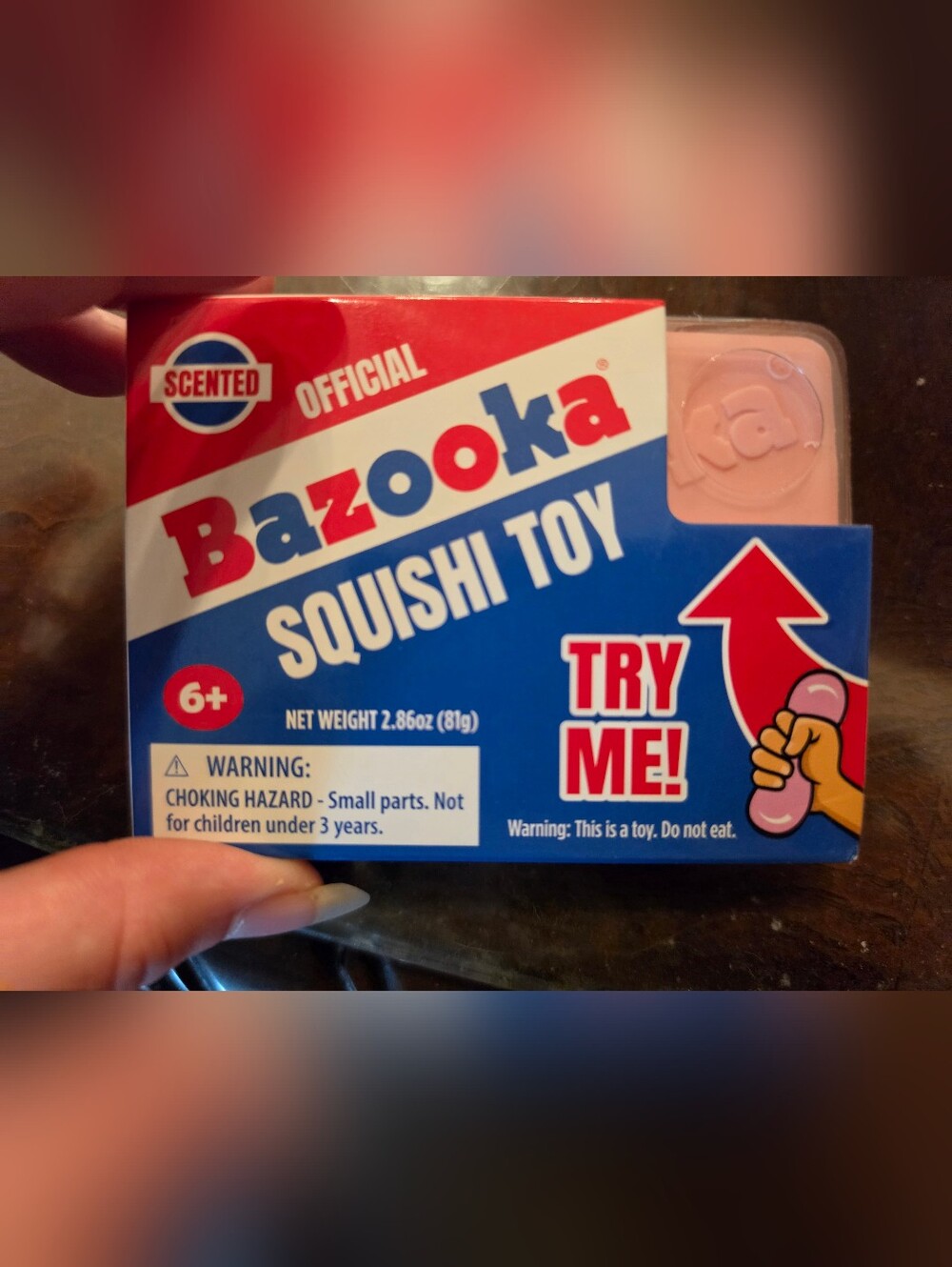 Bazooka scented squishy